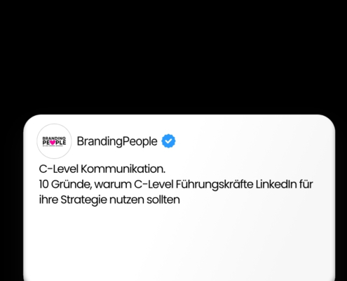 Erfolg durch Sichtbarkeit in der C-Level Kommunikation