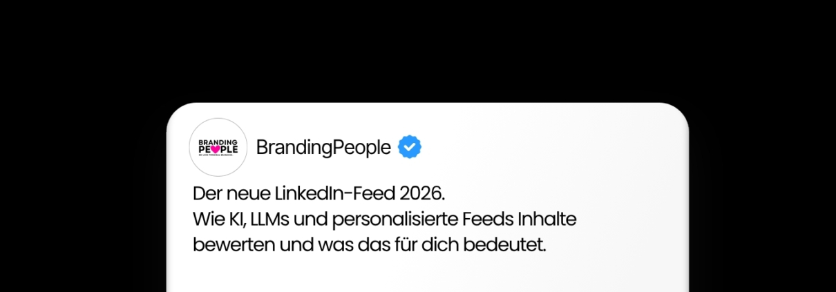 Der neue LinkedIn-Feed 2026.