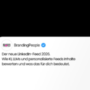 Der neue LinkedIn-Feed 2026.