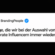 Corporate Influencer auswählen – Erfahrungen von BrandingPeople aus Corporate-Influencer-Programmen