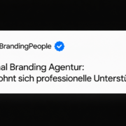 BrandingPeople Beitrag zum Thema Personal Branding Agentur und professionelle Unterstützung
